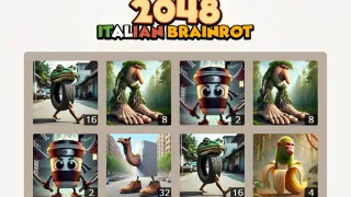 Play 2048 Italian Brainrot now!
