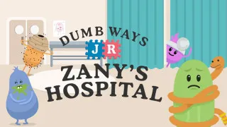 PLay Dumb Ways Jr Zany's Hospital now!