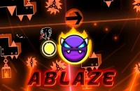 Play Geometry Dash Ablaze now!