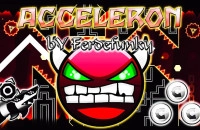 Play Geometry Dash Acceleron now!