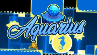 PLay Geometry Dash Aquarius now!