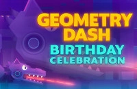 Play Geometry Dash Birthday Celebration now!