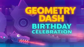 Play Geometry Dash Birthday Celebration now!