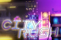 Play Geometry Dash City Rush now!