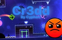 Play Geometry Dash Cr3dd now!
