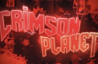 Play Geometry Dash Crimson Planet now!