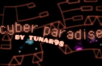 Play Geometry Dash Cyber Paradise now!