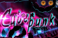 Play Geometry Dash Cyberpunk now!