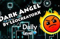 Play Geometry Dash Dark Angel now!