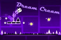 Play Geometry Dash Dream Cream now!