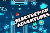 Play Geometry Dash Electroman Adventures now!