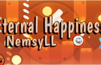 Play Geometry Dash Eternal Happiness now!