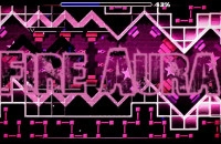 Play Geometry Dash Fire Aura now!