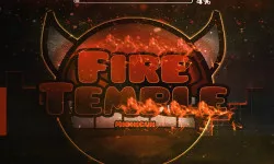 Geometry Dash Fire Temple