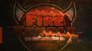 PLay Geometry Dash Fire Temple now!