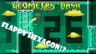 PLay Geometry Dash Flappy Hexagon now!