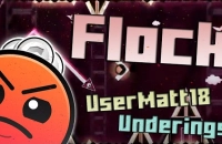 Play Geometry Dash Flock now!