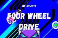 Play Geometry Dash FOUR WHEEL DRIVE now!