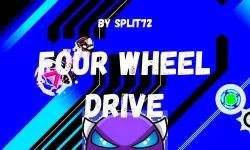 Geometry Dash FOUR WHEEL DRIVE