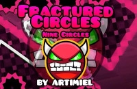 Play Geometry Dash Fractured Circles now!