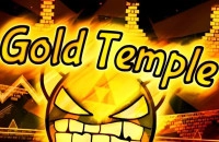 Play Geometry Dash Gold Temple now!