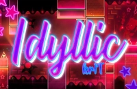 Play Geometry Dash Idyllic now!
