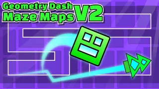 Play Geometry Dash Maze Maps V2 now!