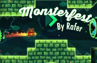 Play Geometry Dash Monsterfest now!