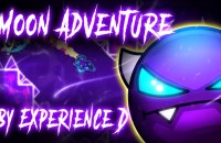 Play Geometry Dash Moon Adventure now!