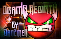 Play Geometry Dash ObamA RebirtH now!