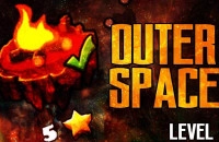 Play Geometry Dash OuterSpace now!