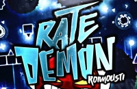 Play Geometry Dash Rate Demon now!
