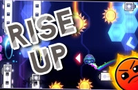 Play Geometry Dash Rise Up now!