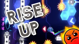 PLay Geometry Dash Rise Up now!