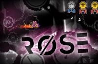 Play Geometry Dash Rose now!