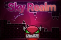 Play Geometry Dash Sky Realm now!