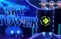 Play Geometry Dash Sky Tower now!