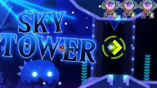 PLay Geometry Dash Sky Tower now!