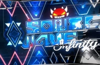 Play Geometry Dash Sonic Wave Infinity now!