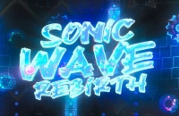 Play Geometry Dash Sonic Wave Rebirth now!