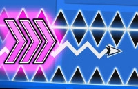 Play Geometry Dash Spam Wave now!