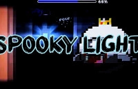 Play Geometry Dash Spooky Light now!