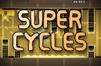 Play Geometry Dash Super Cycles now!