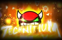 Play Geometry Dash TechnitiuM now!