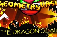 Play Geometry Dash The Dragon's Lair now!