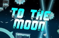 Play Geometry Dash To The Moon now!