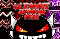 Play Geometry Dash Ultimate Demon Mix now!