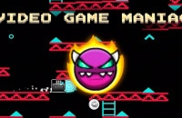 Play Geometry Dash Video Game Maniac now!