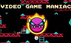 Geometry Dash Video Game Maniac