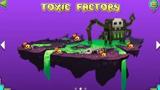 PLay Geometry Dash World: Toxic Factory now!